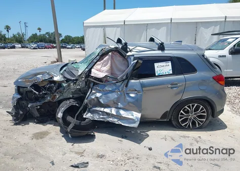 2017 Mitsubishi Outlander Sport 2.4 Se из США, поврежденный, VIN JA4AP3AW1HZ066028